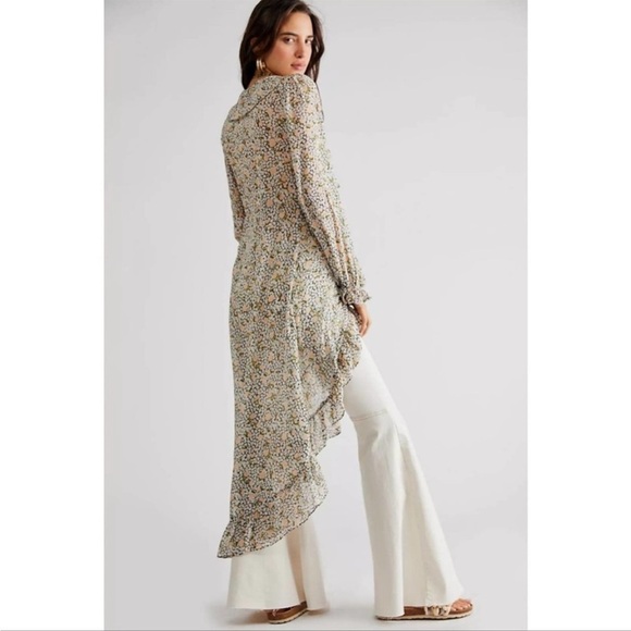 NEW Free People Gigi Printed Maxi Size XS - Picture 2 of 16